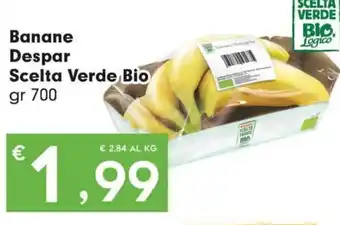 DeSpar Express Banane Despar Scelta Verde Bio offerta