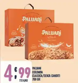 Gruppo Pascar Paluani colomba classica/senza canditi offerta