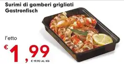 DeSpar Express Surimi di gamberi grigliati Gastronfisch offerta