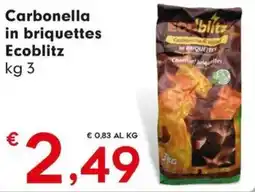 DeSpar Express Carbonella in briquettes Ecoblitz offerta