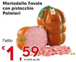 DeSpar Express Mortadella Favola con pistacchio Palmieri offerta