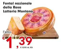 DeSpar Express Fontal nazionale della Rosa Latteria Montano offerta