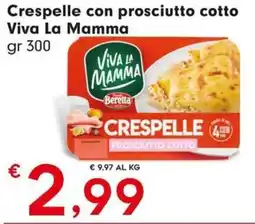 DeSpar Express Crespelle con prosciutto cotto Viva La Mamma offerta