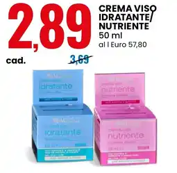 Eurospin Crema viso idratante/ nutriente offerta