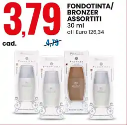 Eurospin Fondotinta/ bronzer offerta
