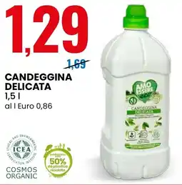 Eurospin Amo essere candeggina delicata offerta