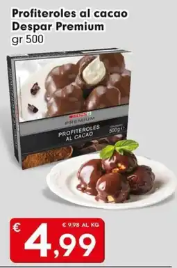 DeSpar Express Profiteroles al cacao Despar Premium offerta