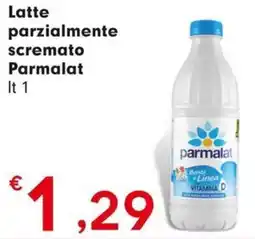 DeSpar Express Latte parzialmente scremato Parmalat offerta