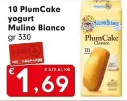 DeSpar Express 10 Plum Cake yogurt Mulino Bianco offerta
