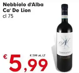 DeSpar Express Nebbiolo d'Alba Ca' De Lion offerta