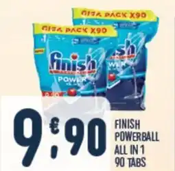 Gruppo Pascar Finish powerball all in 1 90 tabs offerta