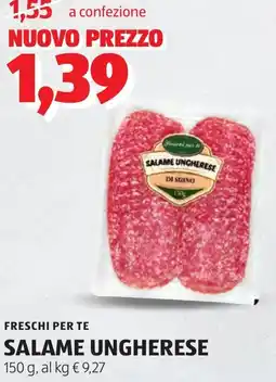 ALDI Freschi per te salame ungherese offerta