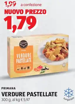 ALDI Primana verdure pastellate offerta