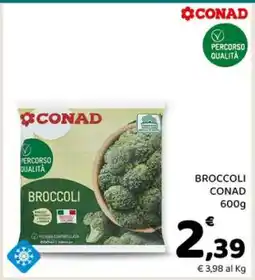 Conad BROCCOLI CONAD offerta