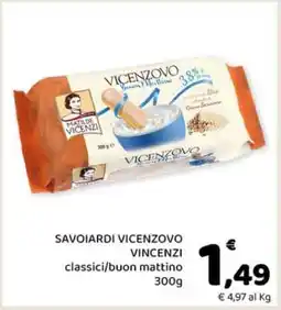 Conad SAVOIARDI VICENZOVO VINCENZI offerta