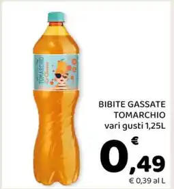 Conad BIBITE GASSATE TOMARCHIO offerta
