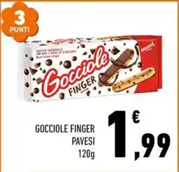 Conad GOCCIOLE FINGER PAVESI offerta