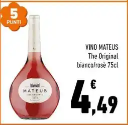 Conad Vino MATEUS offerta