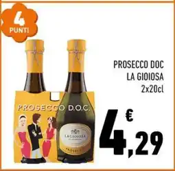 Conad PROSECCO DOC LA GIOIOSA offerta