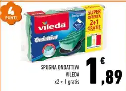 Conad SPUGNA ONDATTIVA VILEDA offerta