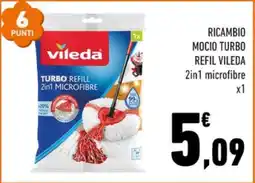 Conad RICAMBIO MOCIO TURBO REFIL VILEDA offerta