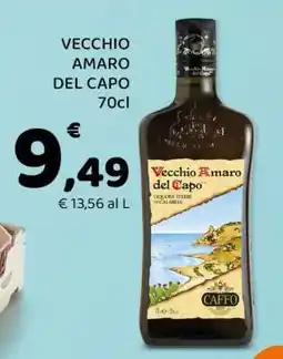 Conad VECCHIO AMARO DEL CAPO 70cl offerta