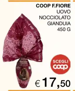 Coop COOP F.FIORE UOVO NOCCIOLATO GIANDUIA 450 G offerta