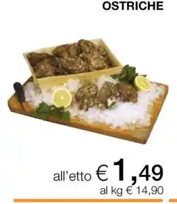 Coop Ostriche offerta