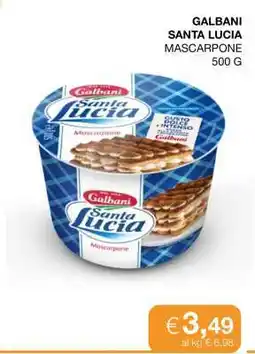 Coop Galbani Santa Lucia Mascarpone offerta