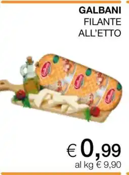Coop GALBANI FILANTE ALL’ETTO offerta