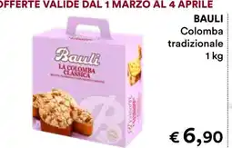 Coop BAULI Colomba tradizionale 1 kg offerta