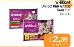 Coop WHISKAS UMIDO PER GATTO offerta