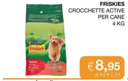 Coop FRISKIES CROCCHETTE ACTIVE PER CANE offerta