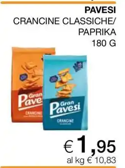Coop Pavesi Crancine Classiche/Paprika offerta