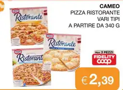 Coop Cameo Pizza Ristorante offerta