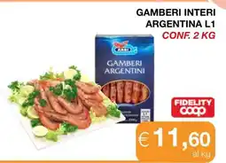 Coop GAMBERI INTERI ARGENTINA L1 offerta