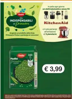 Coop Findus Piselli Primavera offerta