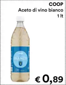 Coop COOP Aceto di Vino Bianco offerta