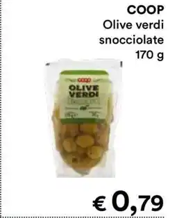 Coop COOP Olive Verdi Snocciolate offerta