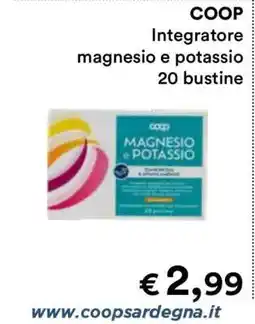 Coop COOP Integratore magnesio e potassio offerta