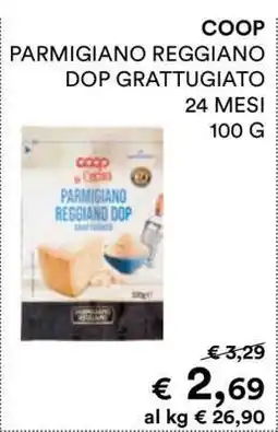 Coop COOP Parmigiano Reggiano DOP grattugiato offerta