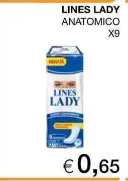 Coop LINES LADY offerta
