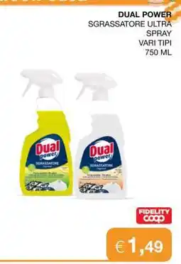 Coop DUAL POWER SGRASSATORE ULTRA SPRAY offerta