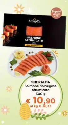 Coop Smeralda Salmone Norvegese Affumicato offerta