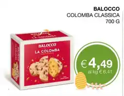 Coop BALOCCO COLOMBA CLASSICA offerta