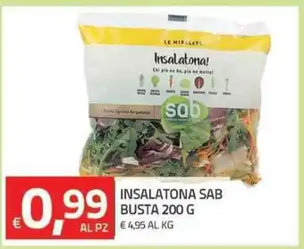 TuoDi Insalatona Sab Busta 200g offerta