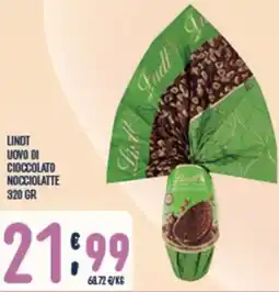 Gruppo Pascar Lindt uovo di cioccolato nocciolatte offerta