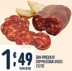 Gruppo Pascar San vincenzo soppressata dolce offerta