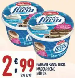 Gruppo Pascar Galbani santa lucia mascarpone offerta