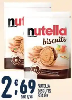 Gruppo Pascar Nutella biscuits offerta